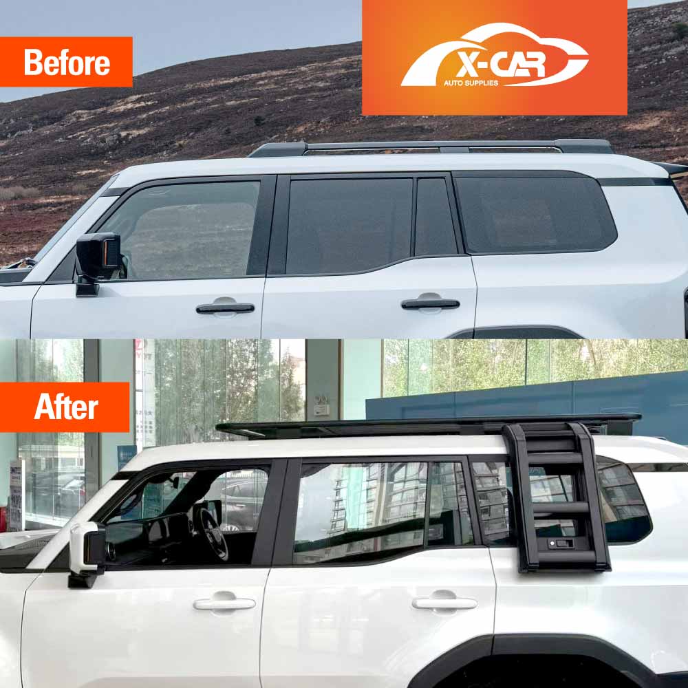 Roof Rack/ Side Ladder/ LED Awning for Toyota Prado 250 Series GX 2024-2025