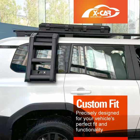 Roof Rack Rear Ladder LED Awning for Toyota Prado 250 Series VX/Kakadu/Altitude 2024-2025