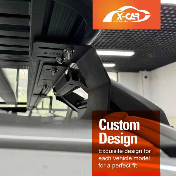 Roof Rack/ Side Ladder/ LED Awning for Toyota Prado 250 Series GX 2024-2025