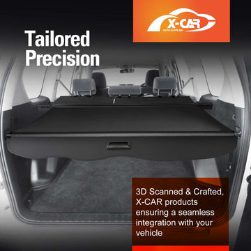 Retractable Cargo Cover For Toyota Prado 150 Series 2009-2024 - 0