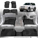 3D Floor Mats for Toyota Prado 95 Series 1996-2002 3D All-Weather Liners-1