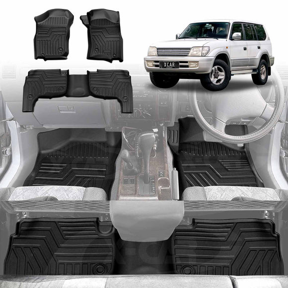 3D Floor Mats for Toyota Prado 95 Series 1996-2002 3D All-Weather Liners