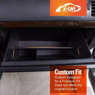 Glove Box Organizer Insert Tray for Toyota Prado 150 Series 2009-2024 Car Storage Box - 0