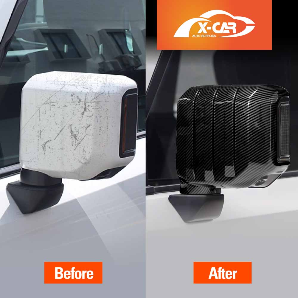 Rear View Mirror Trim Cover for Toyota Prado 250 Series 2024-Onwards Exterior Accessories