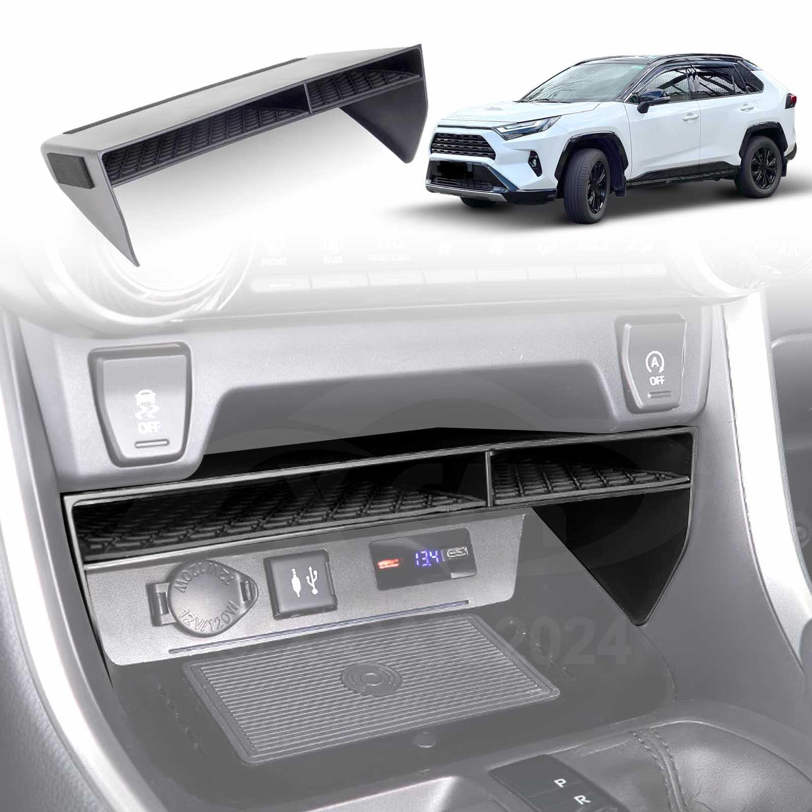 2024 RAV4 Glove Box Organizer Tray Compatible With Toyota RAV4