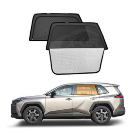 Rear Window Sun Shades for Toyota RAV4 6th Gen 2026-Onwards Zipper Dual Layer Blind