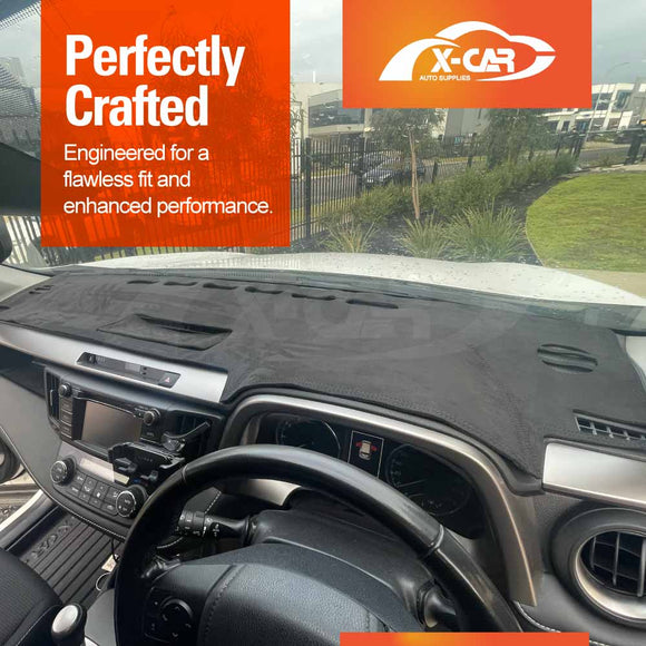 Dash Mat for Toyota RAV4 RAV 4 2013-2018  Non-Slip Microfiber Pad Cover