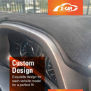 Dash Mat for Toyota RAV4 RAV 4 2013-2018  Non-Slip Microfiber Pad Cover-7