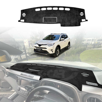 Dash Mat for Toyota RAV4 RAV 4 2013-2018  Non-Slip Microfiber Pad Cover