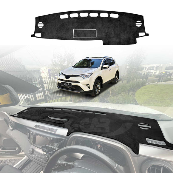 Dash Mat for Toyota RAV4 RAV 4 2013-2018  Non-Slip Microfiber Pad Cover
