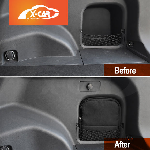 Boot Side Storage Bag for Toyota RAV 4 RAV4 XA50 2019-2025 Rear Cargo Trunk Pocket Organizer