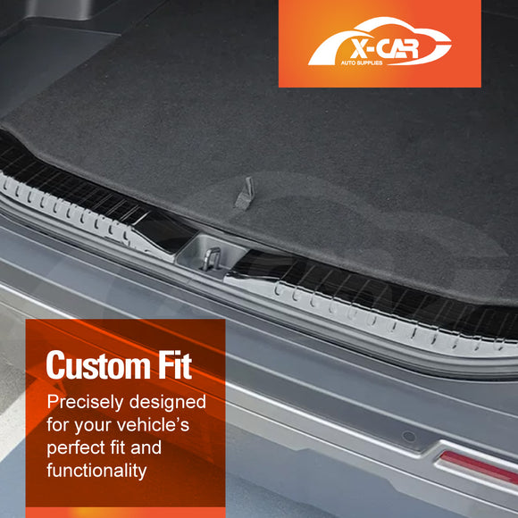 Rear Bumper Guard Trims for Toyota RAV4 6th Gen 2026-Onwards Black Boot Trunk Step Panel Protector Plate