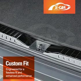 Rear Bumper Guard Trims for Toyota RAV4 6th Gen 2026-Onwards Black Boot Trunk Step Panel Protector Plate - 0
