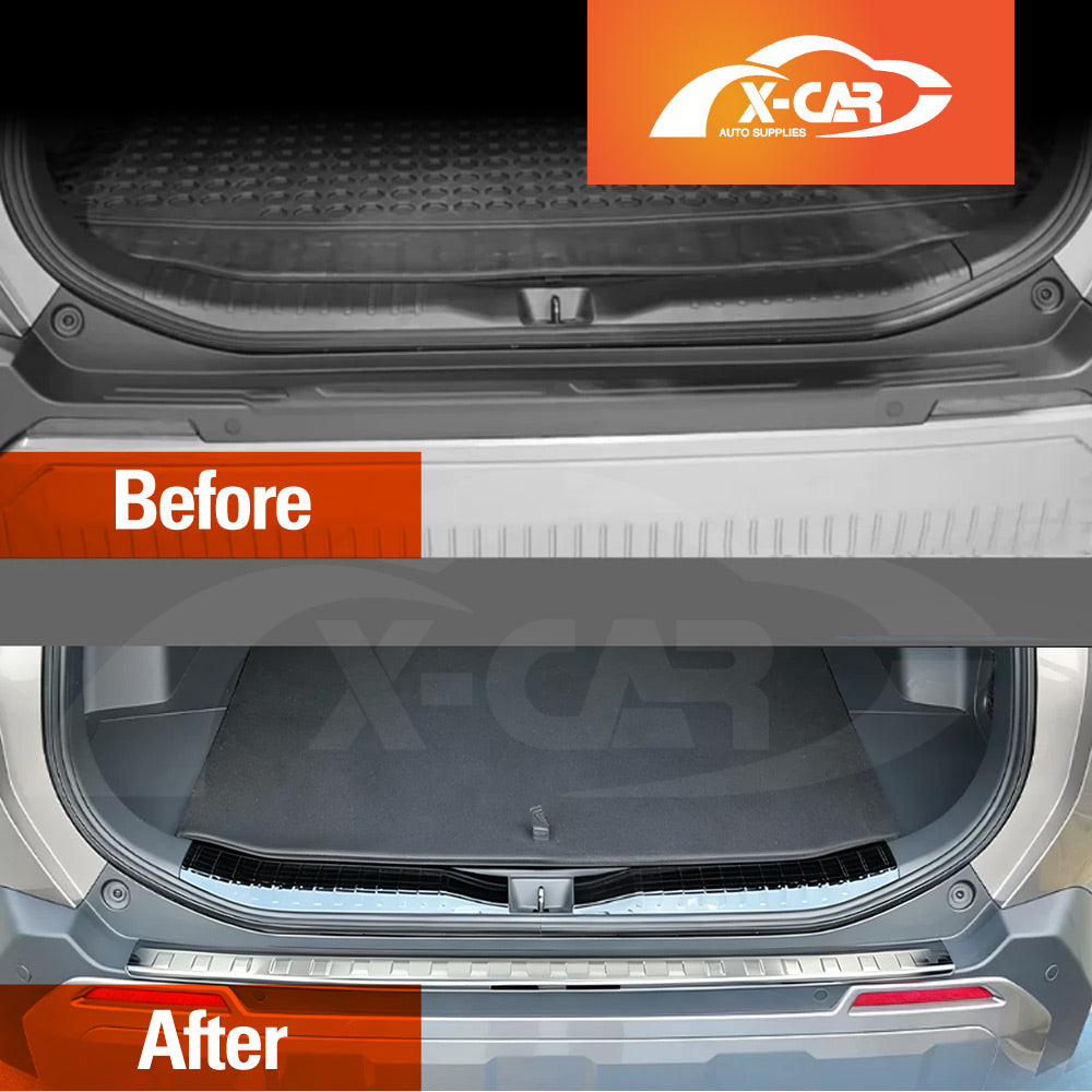Rear Bumper Guard Trims for Toyota RAV4 6th Gen 2026-Onwards Black Boo ...