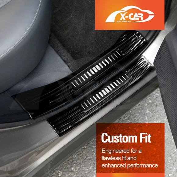 Door Entry Sill Guard Protector for Toyota RAV4 6th Gen 2026-Onwards Side Step Panel Covers Scratch Protection Trim Accessories