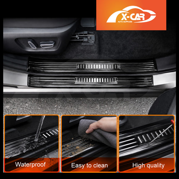 Door Entry Sill Guard Protector for Toyota RAV4 6th Gen 2026-Onwards Side Step Panel Covers Scratch Protection Trim Accessories