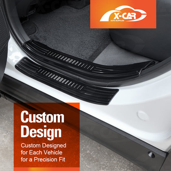 Door Entry Sill Guard Protector for Toyota RAV4 6th Gen 2026-Onwards Side Step Panel Covers Scratch Protection Trim Accessories
