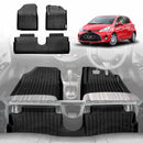 3D Floor Mats for Toyota Yaris Hatch 2011-2020 All-Weather Car Liners-1