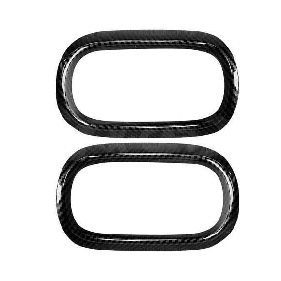 AC Vent Dashboard Frame Panel Trim for Toyota Yaris/Yaris Cross 2020-Onwards Carbon Fiber Style