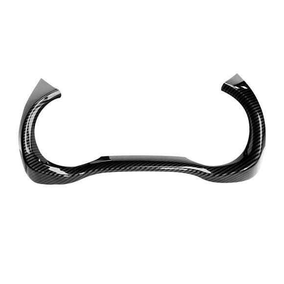 AC Vent Dashboard Frame Panel Trim for Toyota Yaris/Yaris Cross 2020-Onwards Carbon Fiber Style