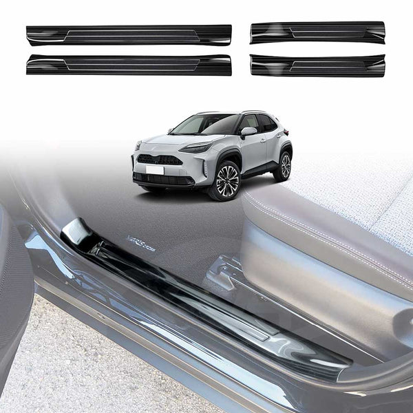 Door Sill Step Panel for Toyota Yaris/Yaris Cross 2020-2024 Accessories ...