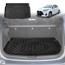 Boot Liner/ Back Seat Protector for Toyota Yaris Hatch 2020-Onwards All Weather Cargo Mat-9