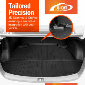 Boot Liner for Toyota Corolla Sedan 2019-Onwards All Weather Cargo Mat - 0