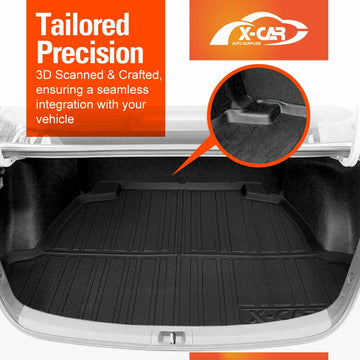 Boot Liner for Toyota Corolla Sedan 2019-Onwards All Weather Cargo Mat - 0