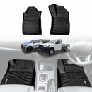 3D Front Floor Mats for Toyota Hilux Auto Single / Extra Cab 2016-2025 All-Weather Car Liners-1