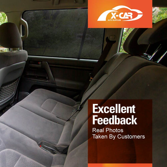 Window Sun Shades for Toyota LandCruiser 2007-2021 Rear Windscreen Shade