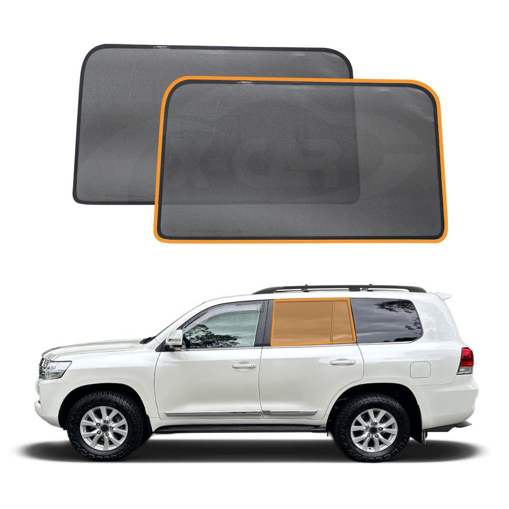 Window Sun Shades for Toyota LandCruiser 2007-2021 Rear Windscreen Sha ...