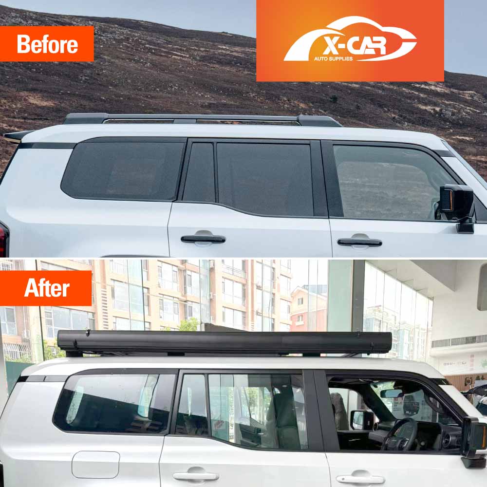 Roof Rack/ Side Ladder/ LED Awning for Toyota Prado 250 Series GX 2024-2025
