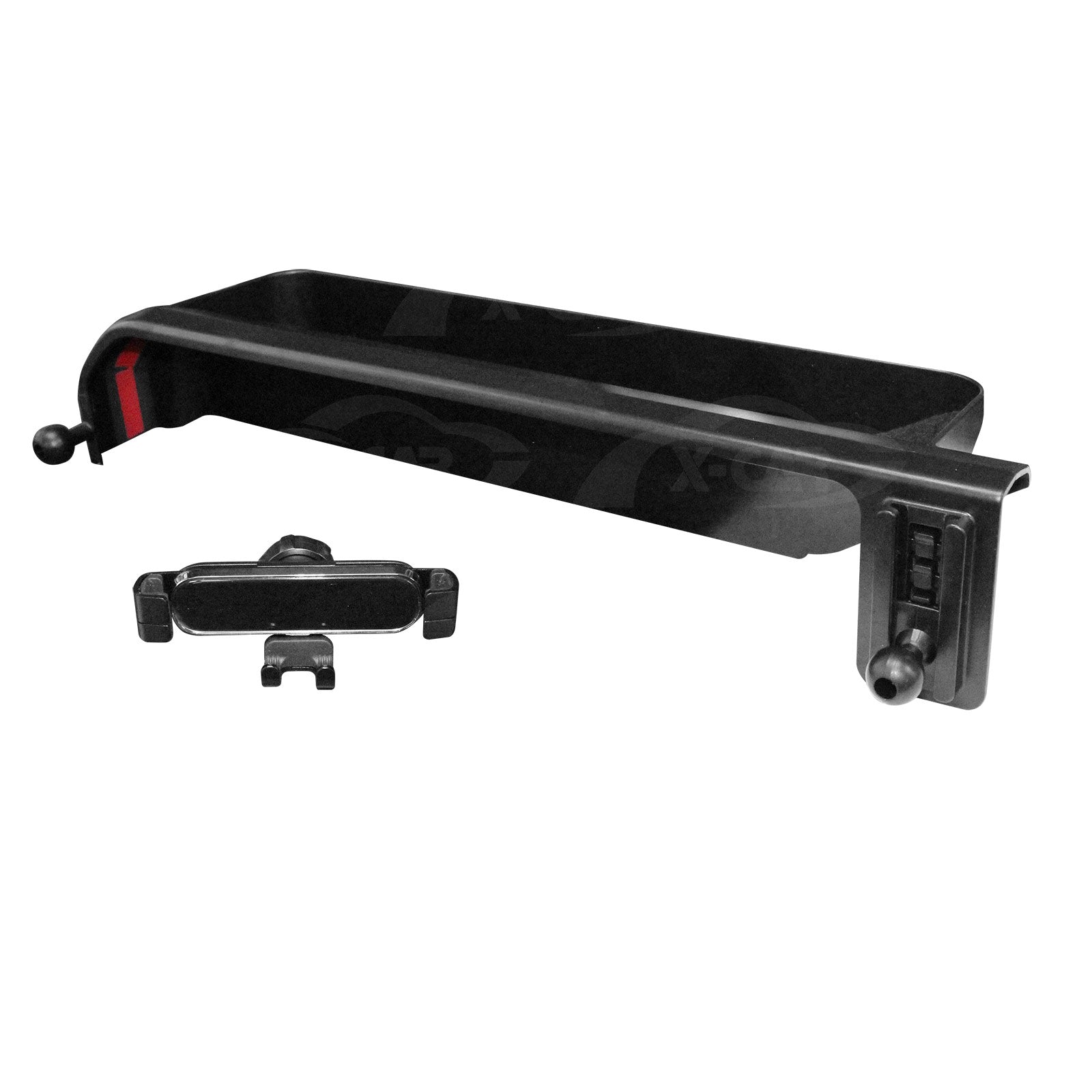 Phone Holder with Storage Tray for Toyota Prado 250 Series 2024-Onwards Organizer Accessories
