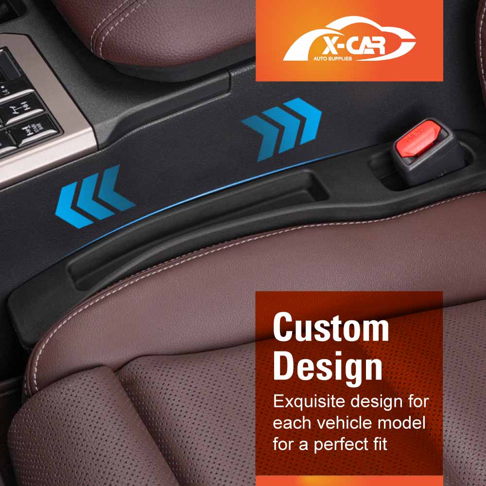 Car Seat Gap Filler Organizer for Toyota Prado 250 Series 2024-Onward Storage Box - 0