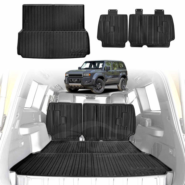 Boot Liner / Back Seat Protector  for Toyota Prado 250 Series 5-Seater 2024-2025