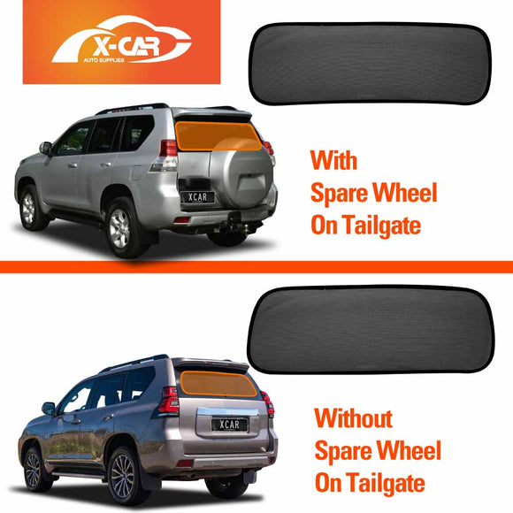 Window Sun Shades for Toyota Prado 150 Series 2009-2024 Rear Windscreen Shade