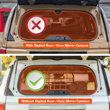 Tailgate Rear WindScreen Sun Shade for Toyota Prado 250 Series 2024-Onwards Window shades - 0