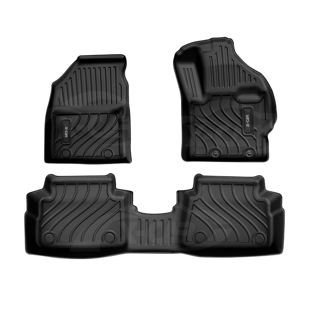 3D Floor Mats for Toyota Yaris Hatch 2020-Onwards All-Weather Car Liners