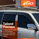 Weathershields for Toyota LandCruiser 100 & 105 Series 1998-2007 Car Weather Shields-2