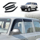 Weathershields for Toyota Landcruiser 80 Series LC80 1991-1998 Car Weather Shields-1