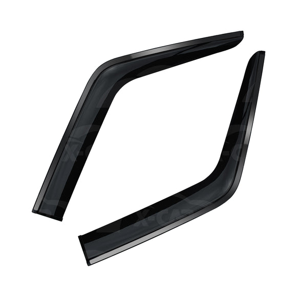 WeatherShields for Toyota LandCruiser 70/76/78/79 Series 2007-Onwards Car Weather Shields Wind Deflectors Sun Visors