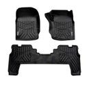 3D Floor Mats for Toyota Landcruiser 70/79/76 Series 2012-Onwards All-Weather Car Liners-13