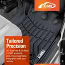 3D Front Floor Mats for Toyota Land Cruiser 78 Series Troop Carrier 2012-Onwards All-Weather Car Liners-4