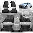 3D Floor Mats for Volkswagen VW Golf MK7 MK7.5 MK8 2013-Onwards All-Weather Car Liners-1