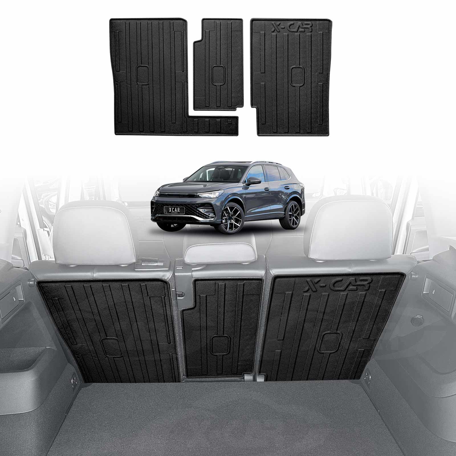 Boot Liner/Back Seat Protector for Volkswagen VW Tiguan CT Series 2025-Onwards All Weather Cargo Mat