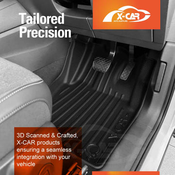 3D Floor Mats for Volkswagen VW Tiguan 3rd Gen CT Series 2025-Onwards All-Weather Car Liners - 0