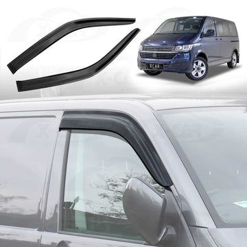 Weathershields for Volkswagen Multivan T6, T6.1 2015-2024 Car Weather Shields Wind Deflectors Sun Visors