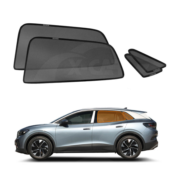 Window Sun Shades for Volkswagen ID.4 2025-Onwards Windscreen Blind Mesh