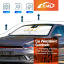 WindScreen Sun Shade for Volkswagen Polo MK6 Hatch 2018-Onward Sun Visor Protector-6