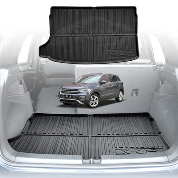 Boot Liner / Back Seats Protector for Volkswagen T-Cross 2019-Onwards - 0
